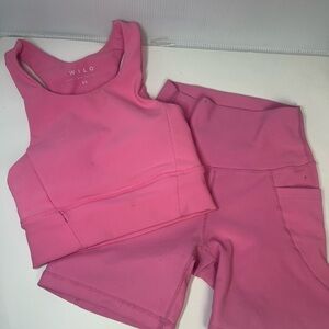 Wilo Pink Activewear Set
